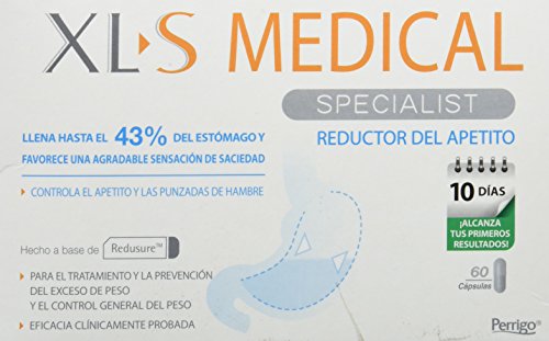 XLS Medical - Cápsulas reductoras del apetito. Tratamiento y prevención del exceso de peso y control general del peso